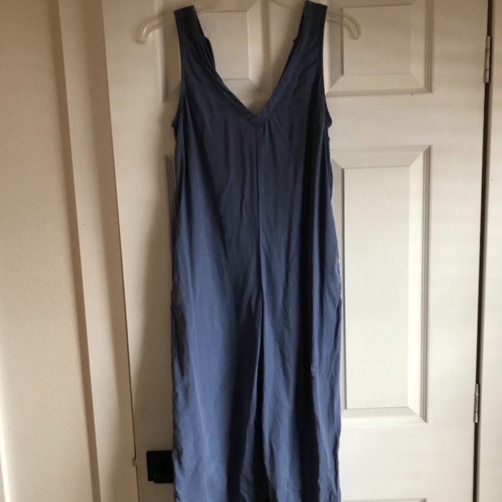 Bella Dahl Wide Leg Romper / Jumpsuit - Navy